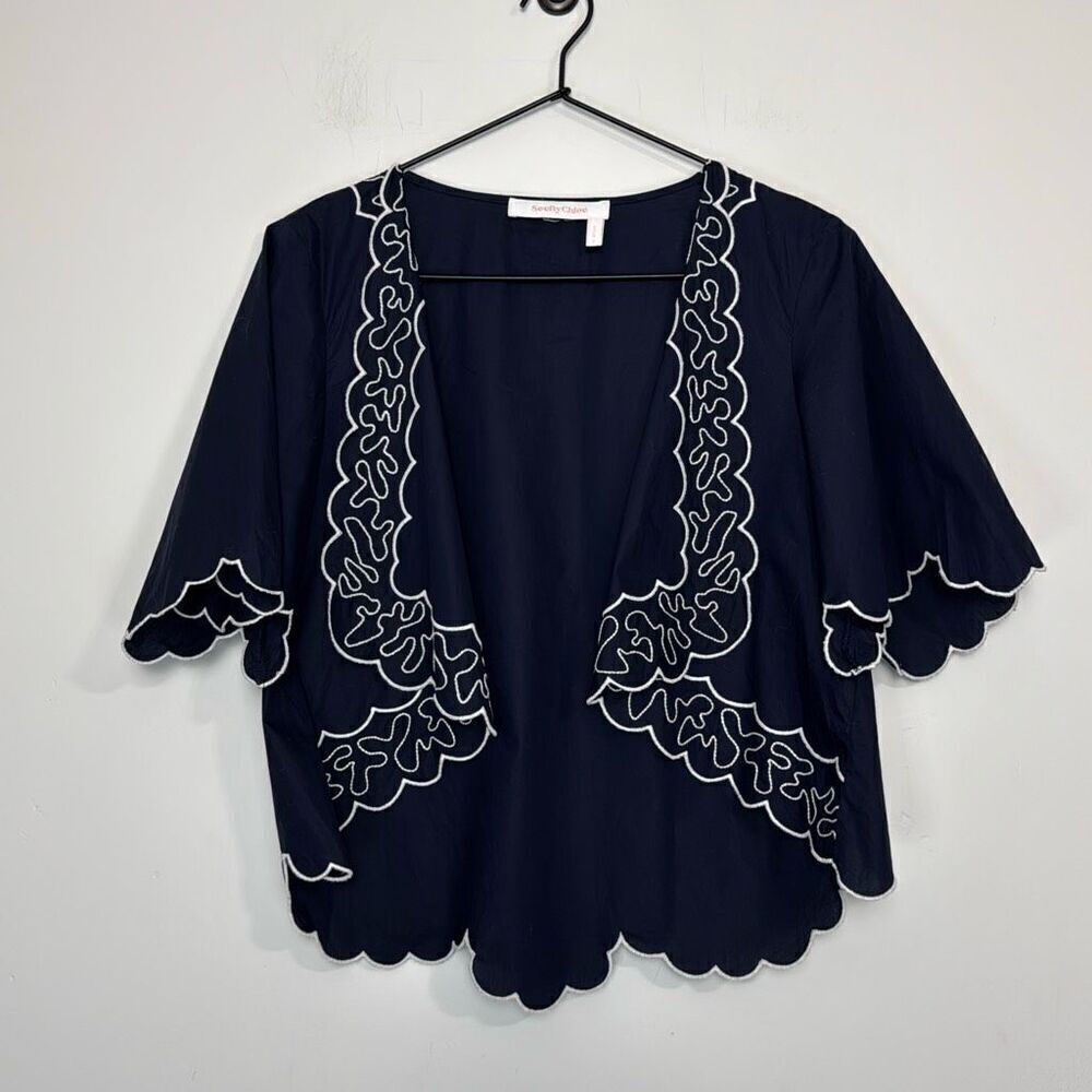 See by Chloe Embroidered Bolero M